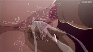 Hot Busty Milf Creampie Hentai – Huge Boobs Filled Deep  [Green Eyes Ane Kyun]