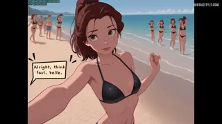 Belle 3d Blowjob (Beauty And The Beast)