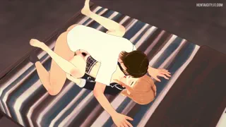 Blowjob and Creampied with hot bf