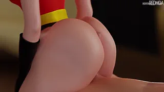 Elastic girl - Buttjob [The Incredibles]