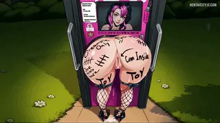 Tight ass destroyed by giant cock [Moving To The Freeuse World]