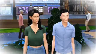 Sims 3d - Lesbian grandma pleasure grandson's wife