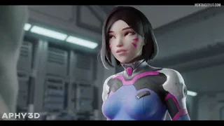 D.va gets Ass fucked (Aphy3d)