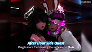 Futanari 3D Hentai Tease