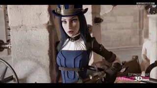 A Desperate Agent fucked (Cartoon)