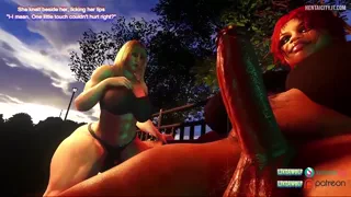 A Fuck in the Park (Futaxfuta) [Likeawolf]