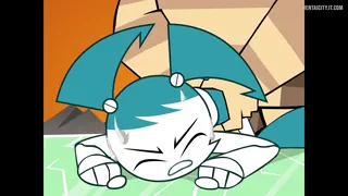 Anime Hentai Jenny getting tossed around and used (Zone) [My Life As A Teenage Robot]