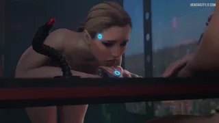Weird Lesbian Bdsm [Cyberpunk 2077] (Baronstrap)