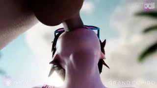 Milf Dva Deep Throat (Hentaivr / Grand Cupido) [Overwatch]