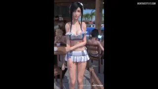 Tifa's happy accident (Lvl3toaster)