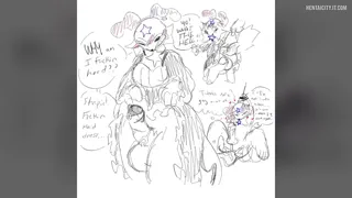 🌙✨Look At that Nasty Space Dog Femboy Freak (Art By Cosmocummin) [M]