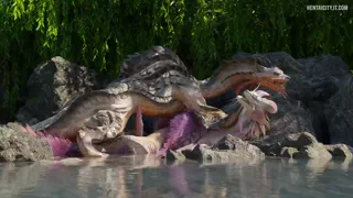 Almudron and Mizutsune Breeding (@integlol3d) [Mm]