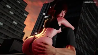 Rooftop Fuck - Redditvideo, Hentai, Nsfw [A House In The Rift]