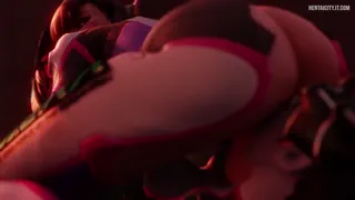 D.Va &amp; Widowmaker Hungry for Each Other's Pussy (Tetra) [Overwatch]