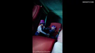 Dva records Kiriko Fingering Juno at the Movie cinema (Cryomaniac Studio) [Overwatch]