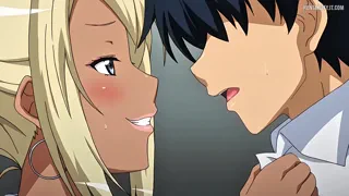 Horny big tit hentai Girl Got Caught in Toilet