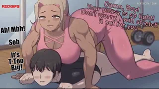 I Never fucked a boy pussy so tight~ your cock is twitching with every thrust you love this don't you