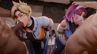 Me and my duo after losing the match~