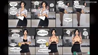 Korra and Asami: Office Story (The Legend Of Korra) [Olena Minko] - Free Cartoon Porn Comics