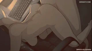 He was fed up with me teasing and distracting him while he was working..~