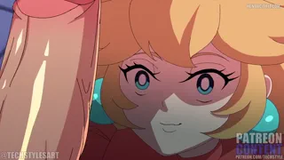 When she sprouted a huge dick (Techstylesart)