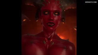 Hellfire Desire, with Succubus (Dark Dreams/sfmpov) [Oc]