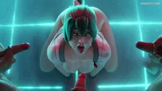 You were a good little healer today now get on your knees so the team can give you your well earned reward