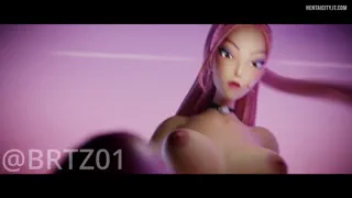 Animation 3d dick riding skills