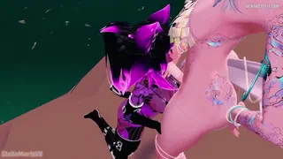 Rip That Top Off To See Them Bounce! This Futa Shark Girl Is Feisty (Date A Monster Girl) [Stellamarisvr]