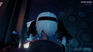 2B In the Neon City (Hentai Vr / Auxtasy) [Nier Automata]