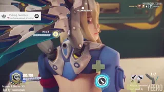 You never told me this is how you heal your duo~ cant say im surprised by such a slut