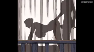 Me and my son fucked at the college party not knowing the curtain was see through