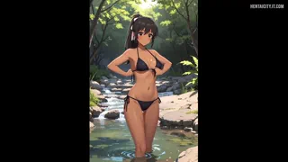 Balade dans un ruisseau