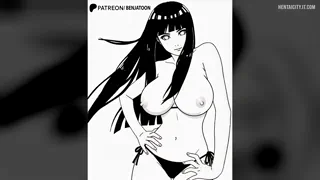 Hinata Shows Her Big Breasts Manga Page (Naruto) [Benjatoon]